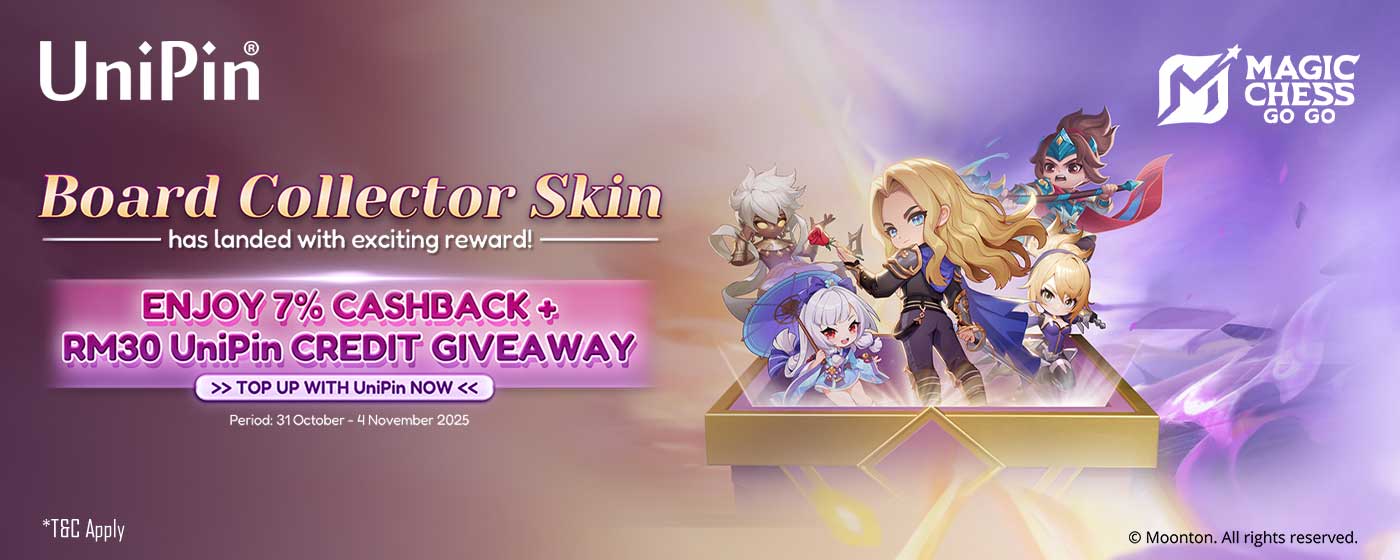 ♟️ Board Collector Skin Arrives in Magic Chess: Go Go! (MY)